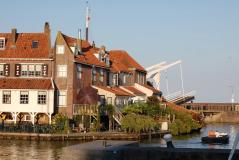 Prachtige sluizen bij het ijsselmeer